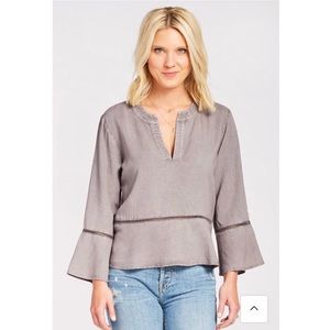 Cloth and Stone Washed Tinsel Top